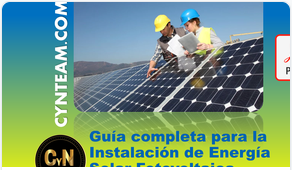 GUÍA COMPLETA PARA LA INSTALACIÓN DE NERGÍA SOLAR FOTOVOLTAICA / EBOOK