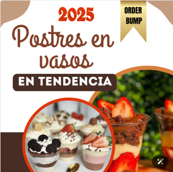 EBOOK POSTRES EN VASOS TENDENCIA